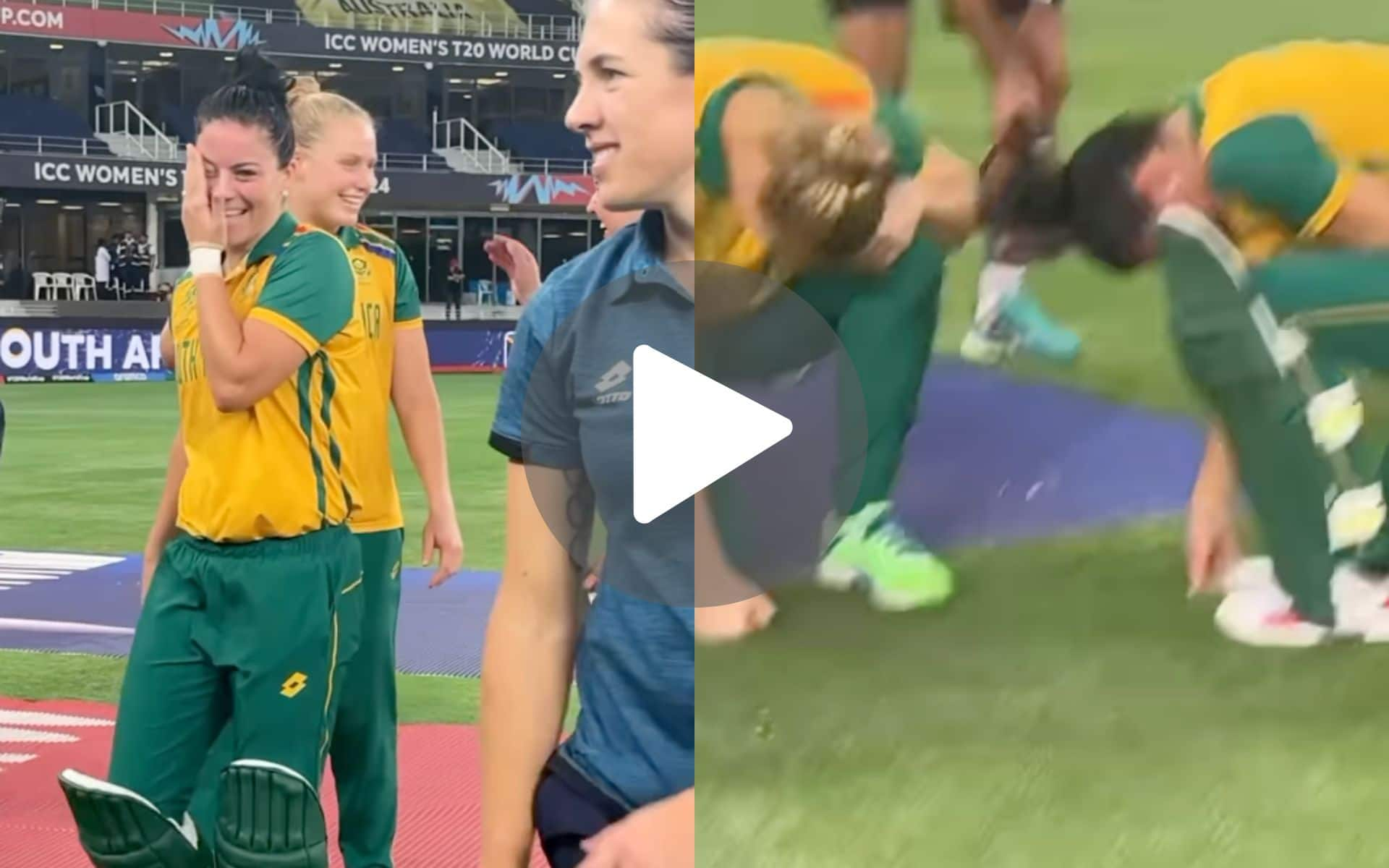 SA Cricketers Get Emotional After Historic Win Against Australia To Enter T20 World Cup 2024 Final - Watch